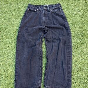 Men's Black Baggy Jeans
